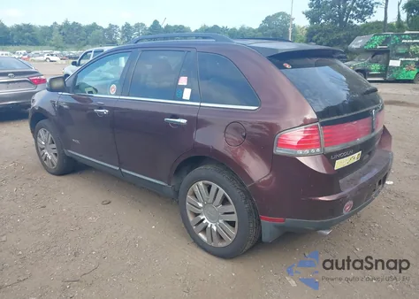 2009 Lincoln Mkx from USA, damaged, VIN 2LMDU88C59BJ03025